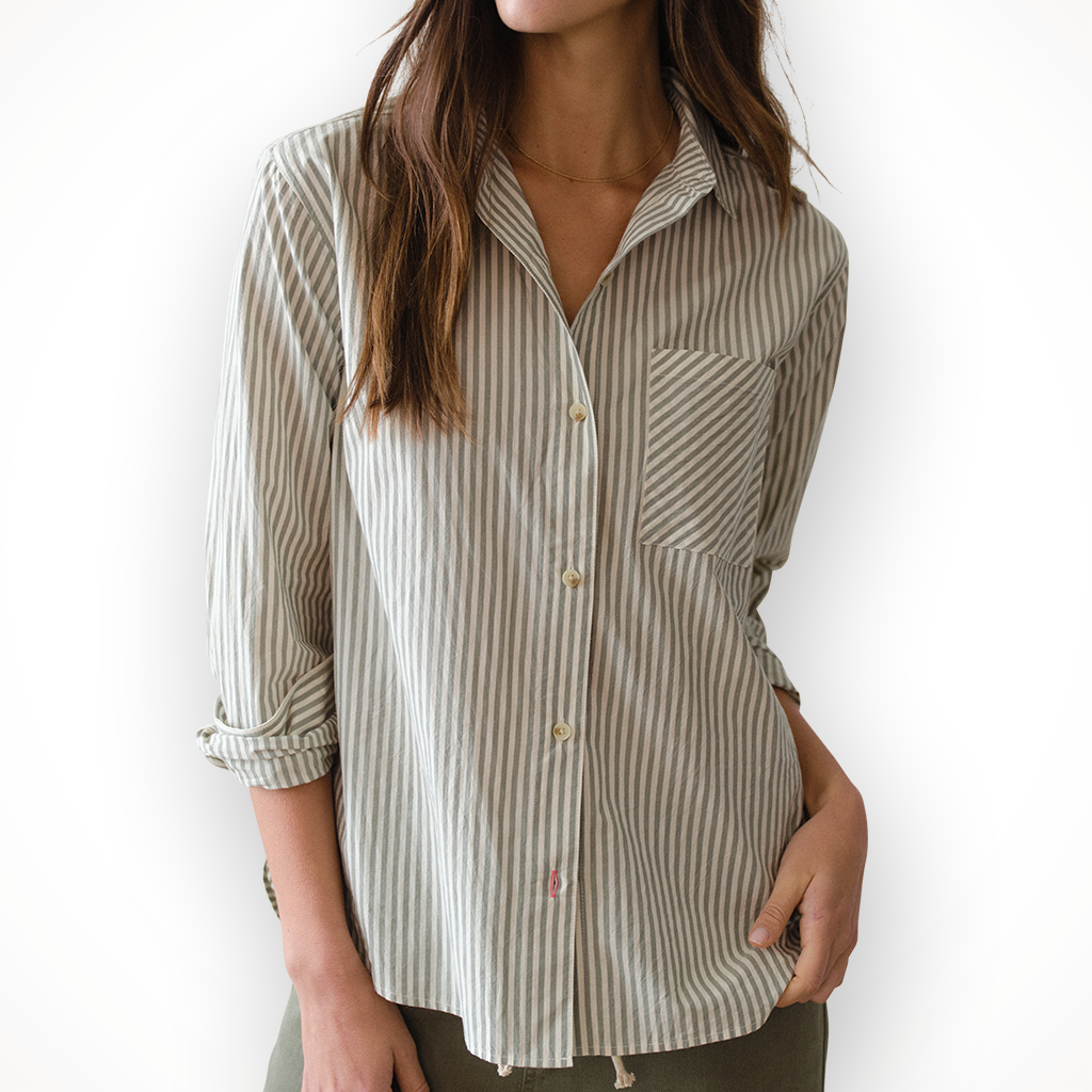 Jane Relaxed Shirt in Cali Poplin — Women's