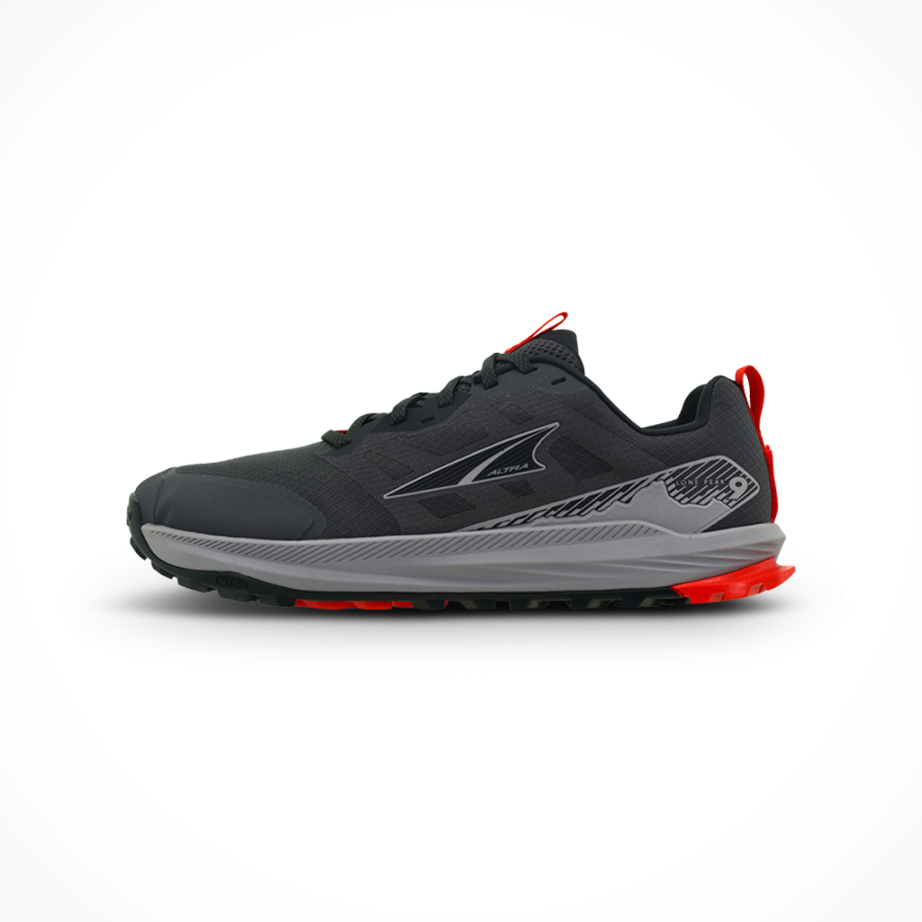 Product image: Altra Lone Peak 9 Dark Shadow Mens 2025, shown in primary marketing view.