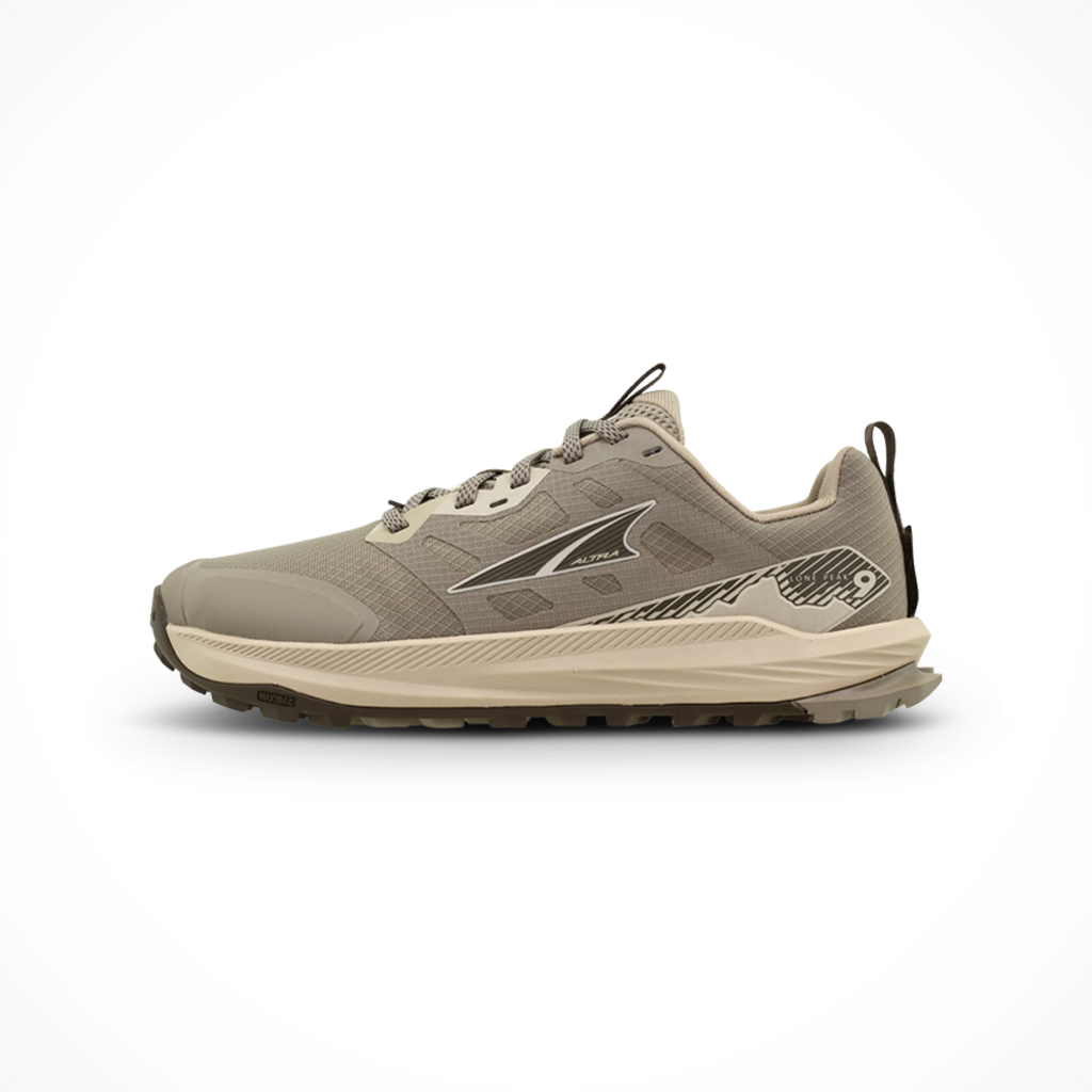 Product image: Altra Lone Peak 9 Taupe Womens, shown in primary marketing view.