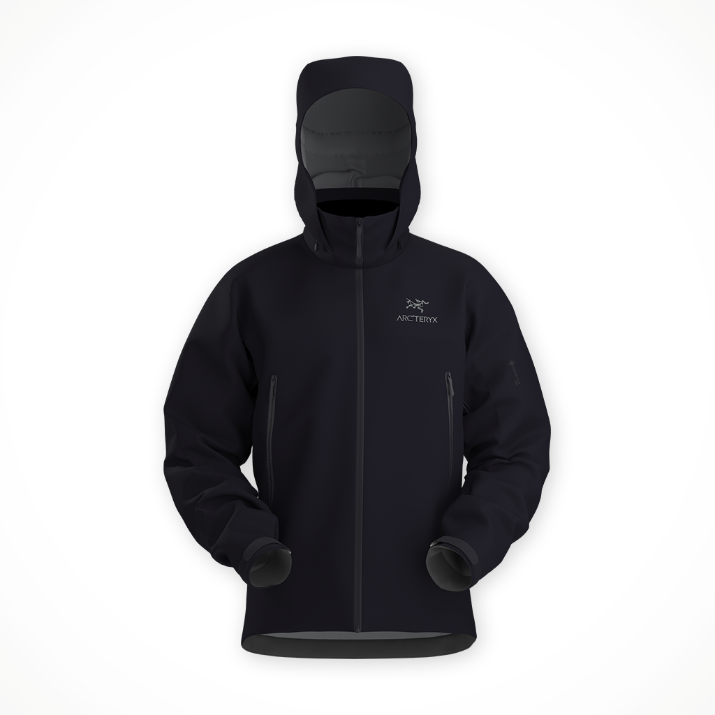 Product image: Arcteryx Beta AR Black Mens 2025, shown in primary marketing view.