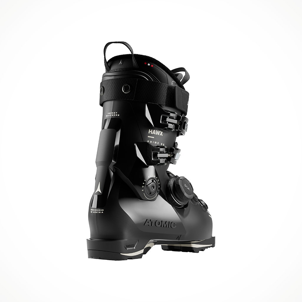 Product image: Atomic HAWX PRIME 85 BOA W blk Anthracite womens 2026, shown from a three-quarter angled view.