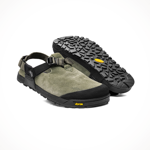 【BEDROCK Mountain】Clog Suede Leather 美品 Bedrock Mountain Clog - Suede Leather - Small Planet Sports