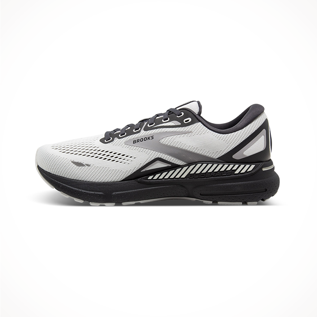 Brooks Mens Adrenaline GTS 23 Oyster Ebony Alloy Side