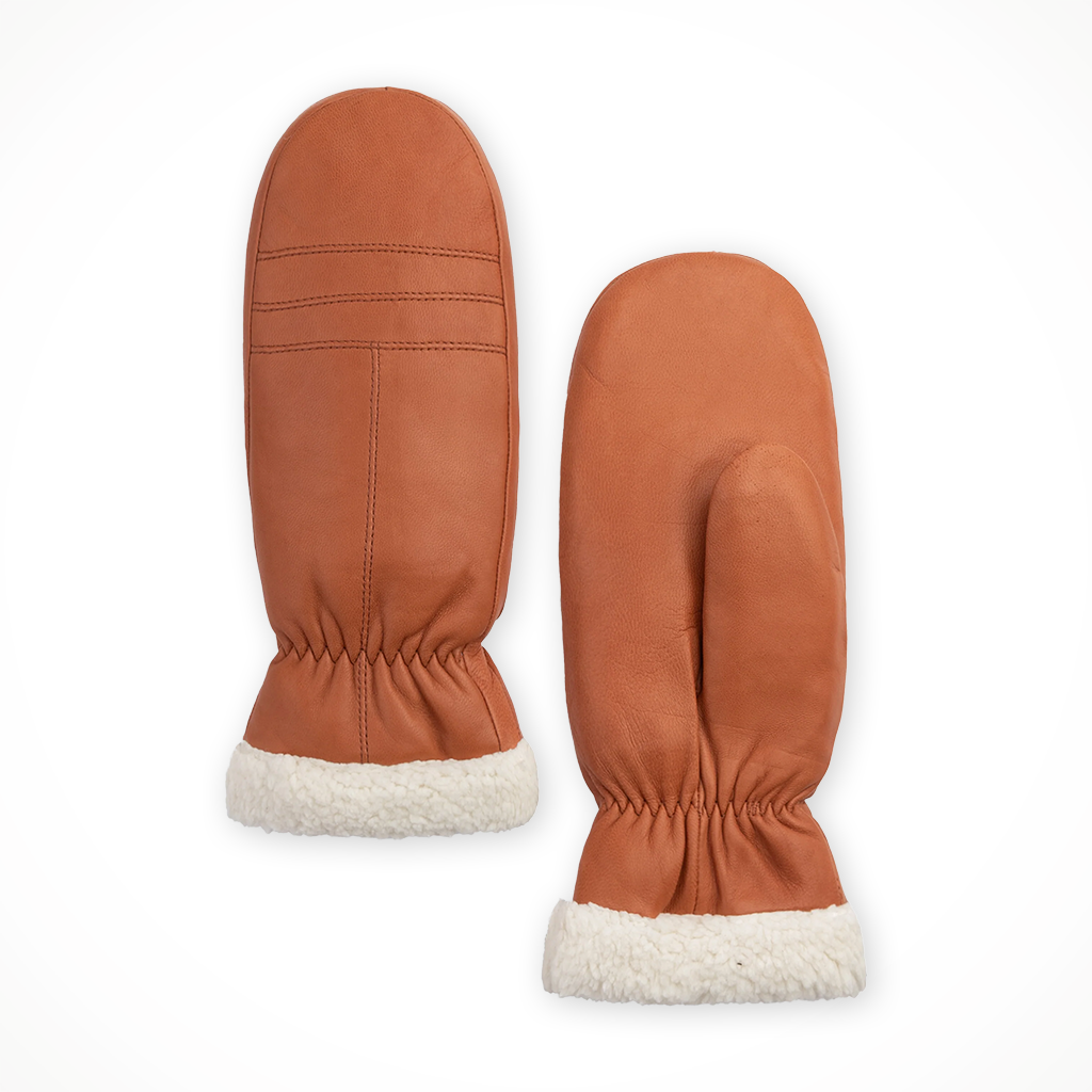 Product image: Brume Colwood Mitten Camel Womens 2025, shown in primary marketing view.
