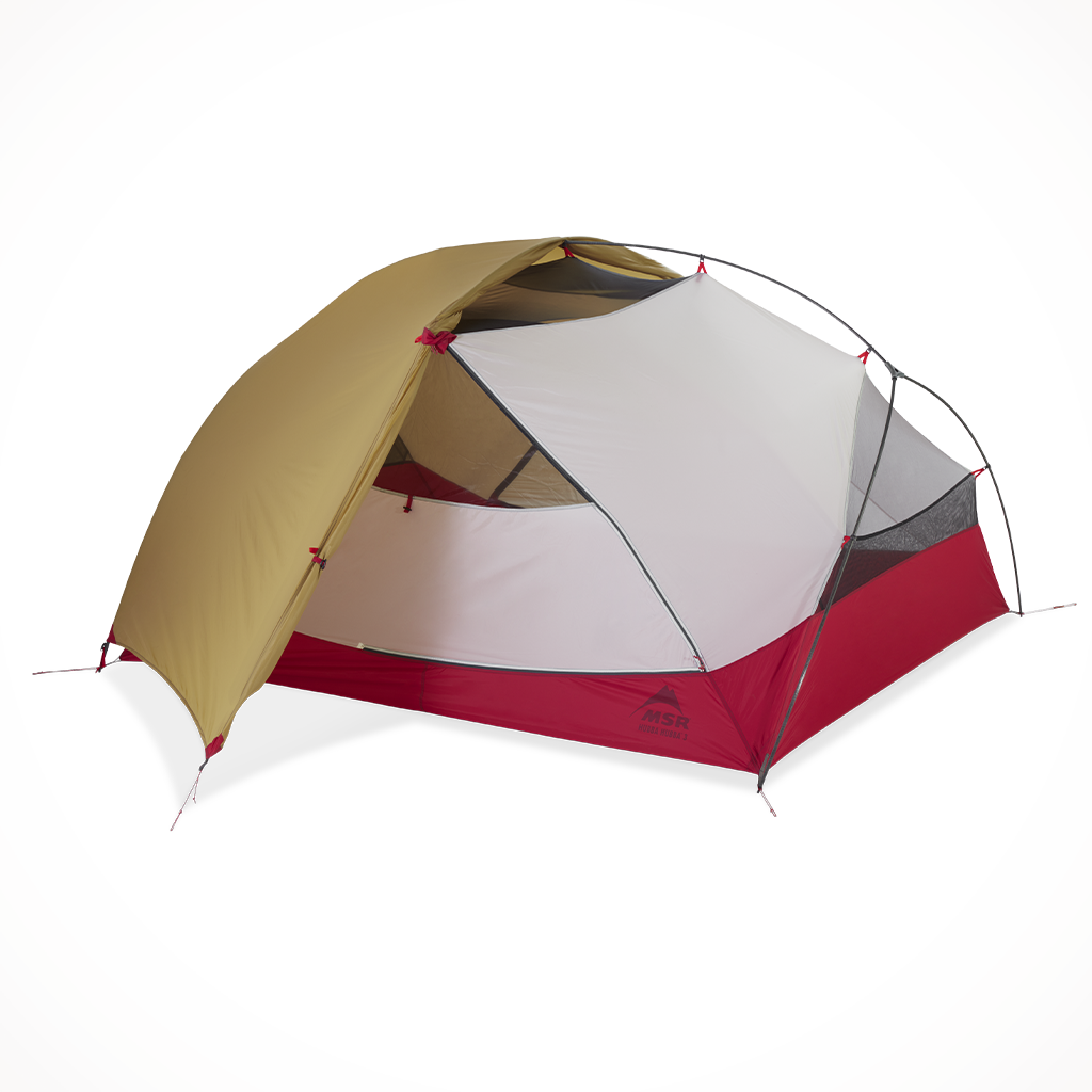 Camping Tents MSR Hubba Hubba 3 Rolled Fly