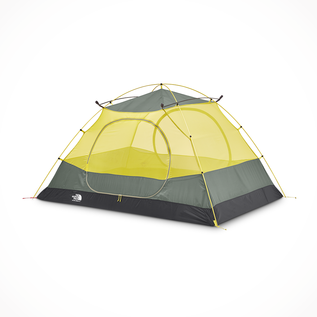 Camping Tents The North Face Stormbreak 3 Golden Oak Pavement Hero
