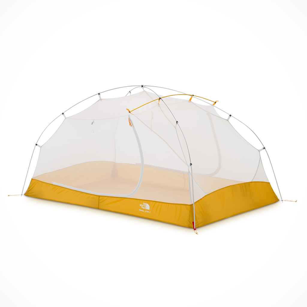Camping Tents The North Face Trail Lite 2 Khaki Stone Arrowwood Yellow Hero