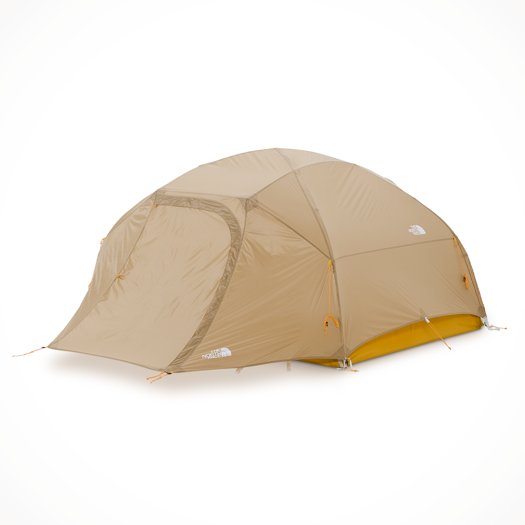 Camping Tents The North Face Trail Lite 3 Khaki Stone Arrowwood Yellow Fly