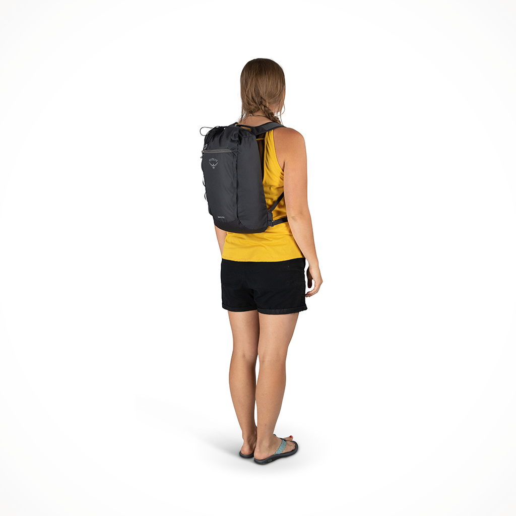 Product image: Camping Backpacks Osprey Daylite Cinch Black Model Female.