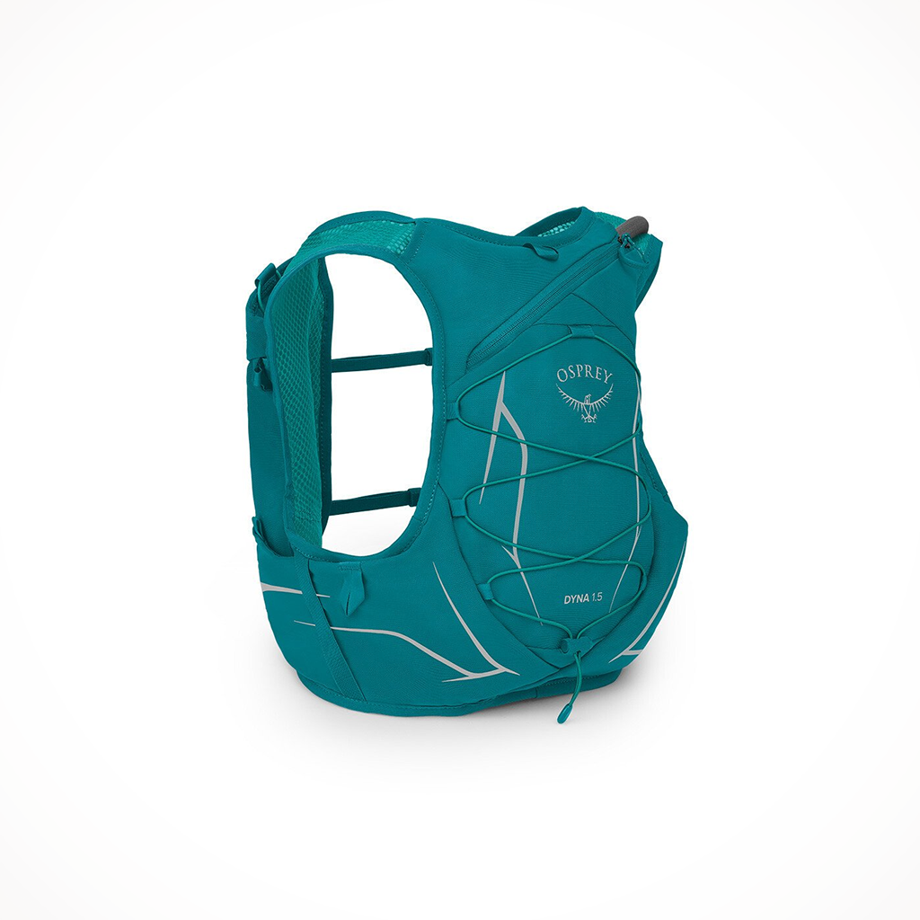 Camping Backpacks Osprey Dyna 1.5L Verdigris Green Rear