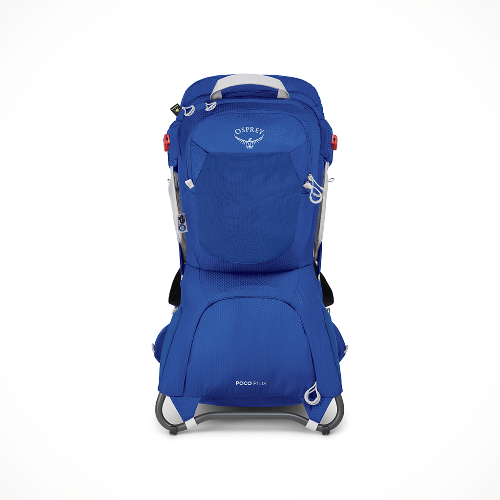 Camping Backpacks Osprey Poco Plus Blue Sky Front