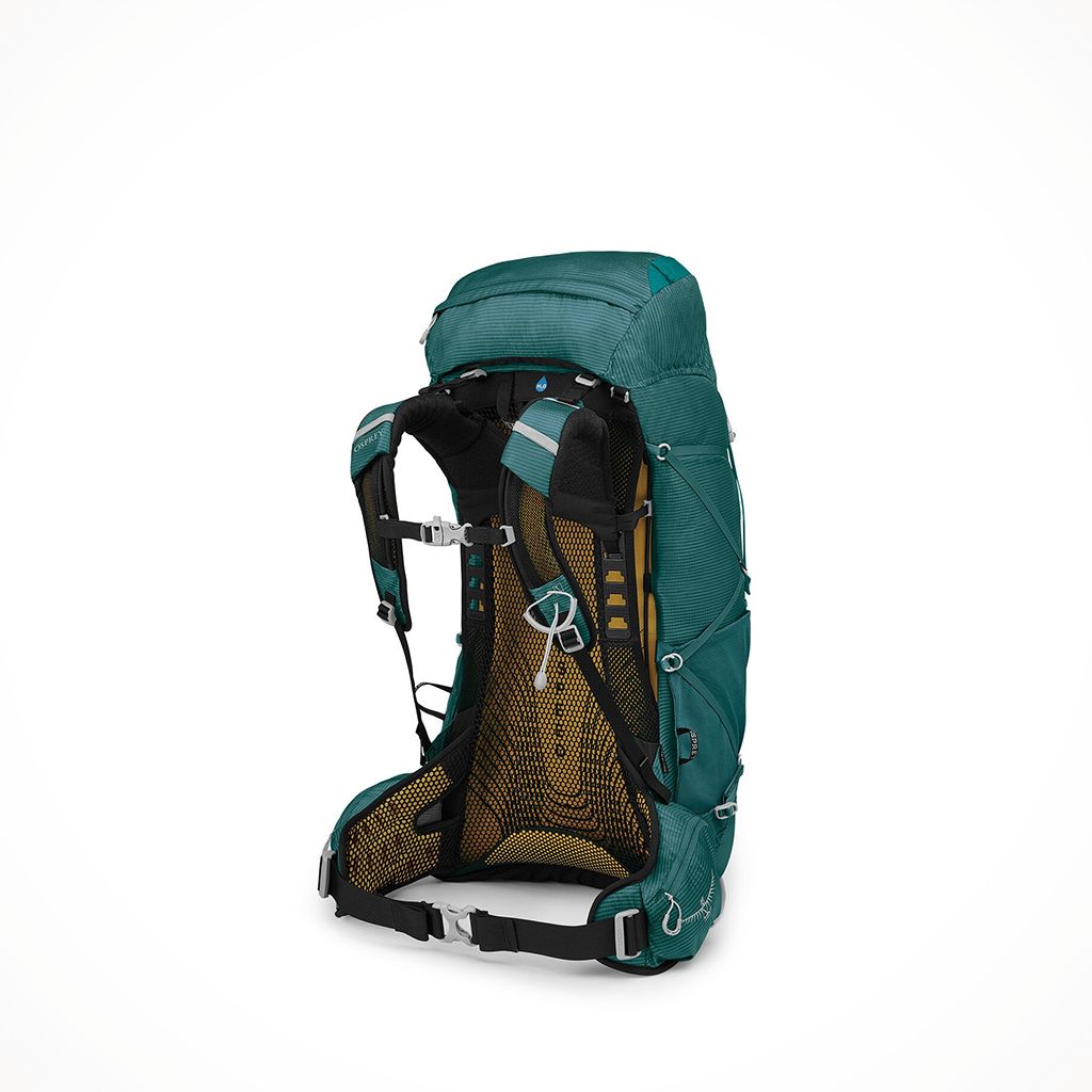 Product image: Camping Backpacks Womens Osprey Eja 48 Deep Teal Interior.
