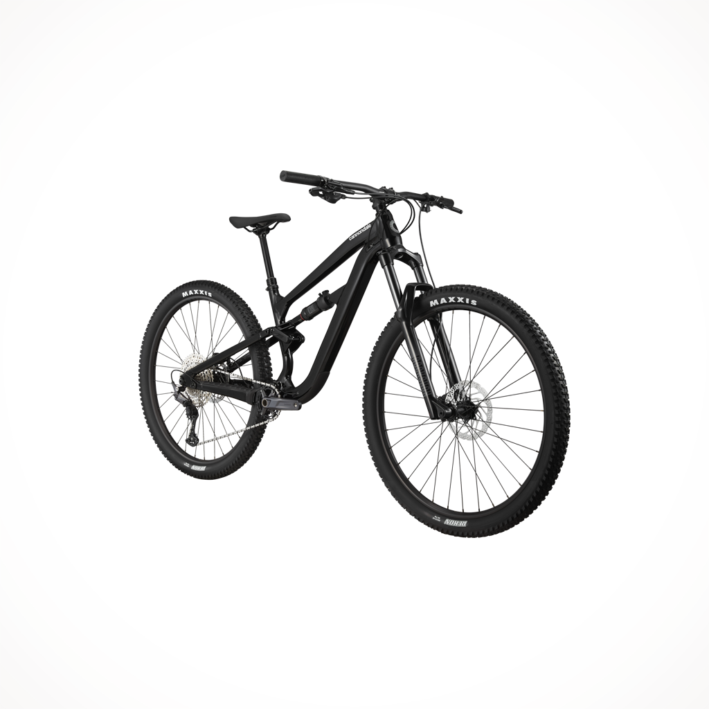 Product image: Cannondale Habit 4 BLK2025, shown from a three-quarter angled view.