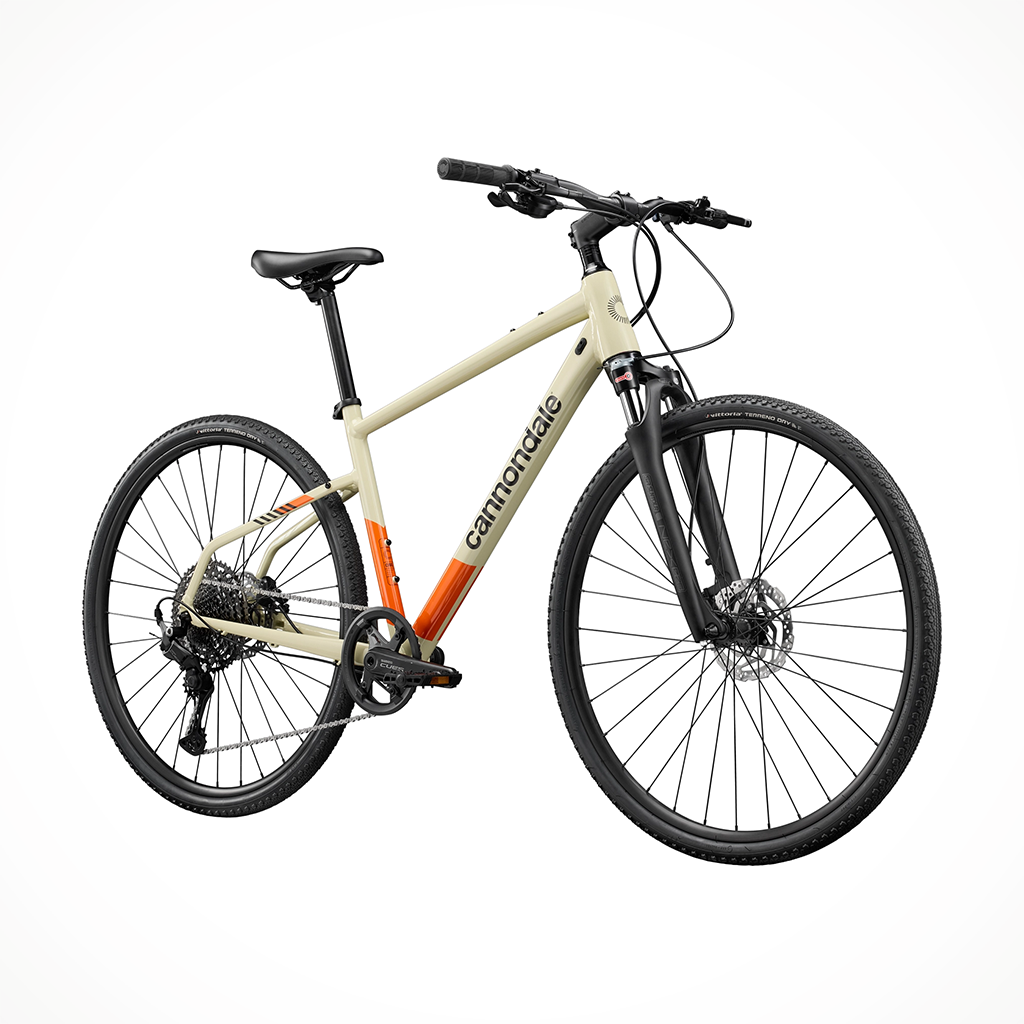 Product image: Cannondale Quick CX 1 Moonrock 2026, shown from a three-quarter angled view.