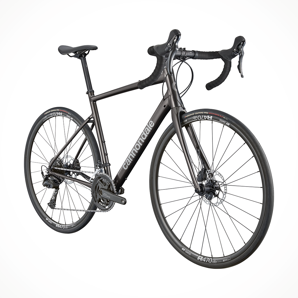 Product image: Cannondale Synapse 2 Obsidian 2026, shown from a three-quarter angled view.