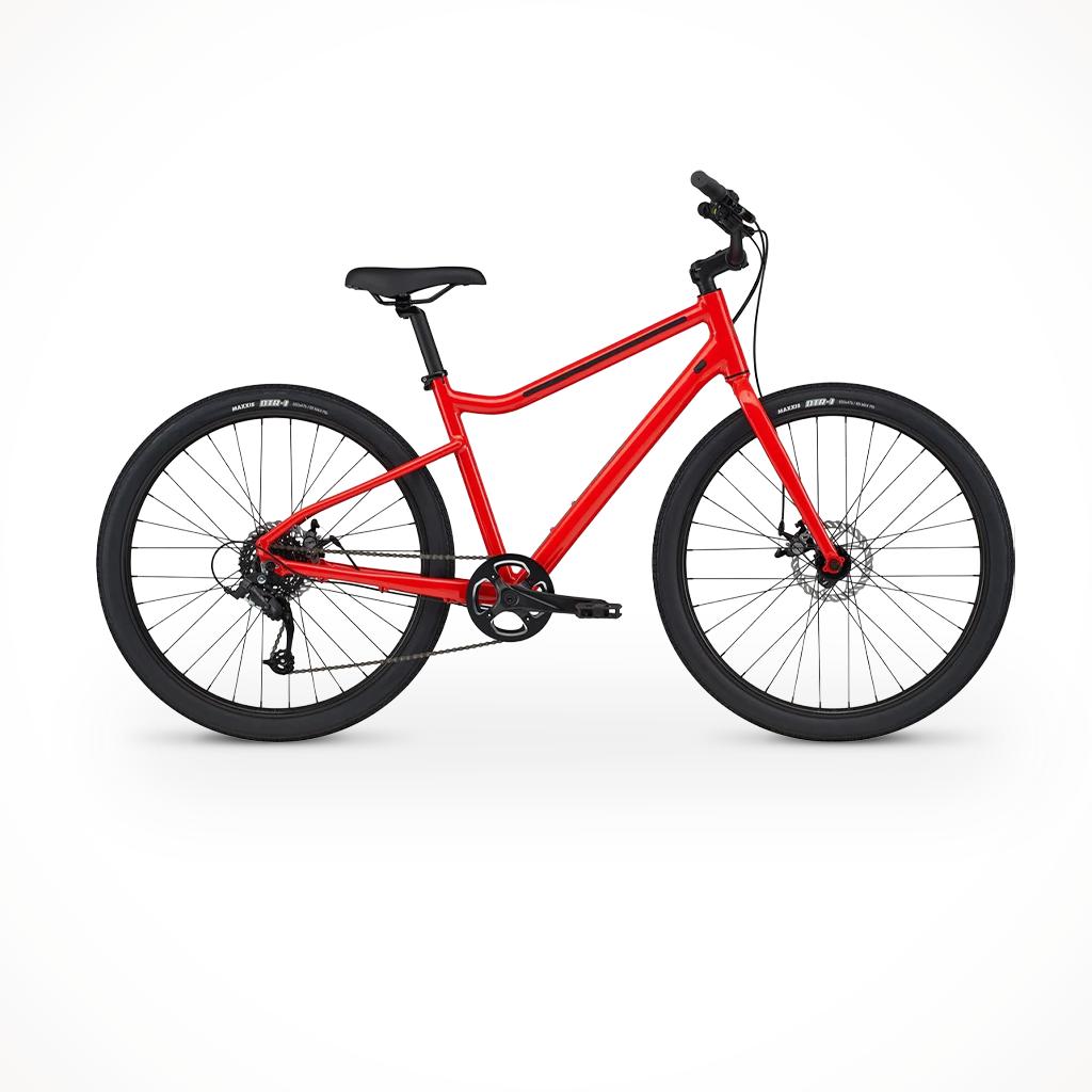 Product image: Cannondale Treadwell 3 Rally Red, shown in primary marketing view.