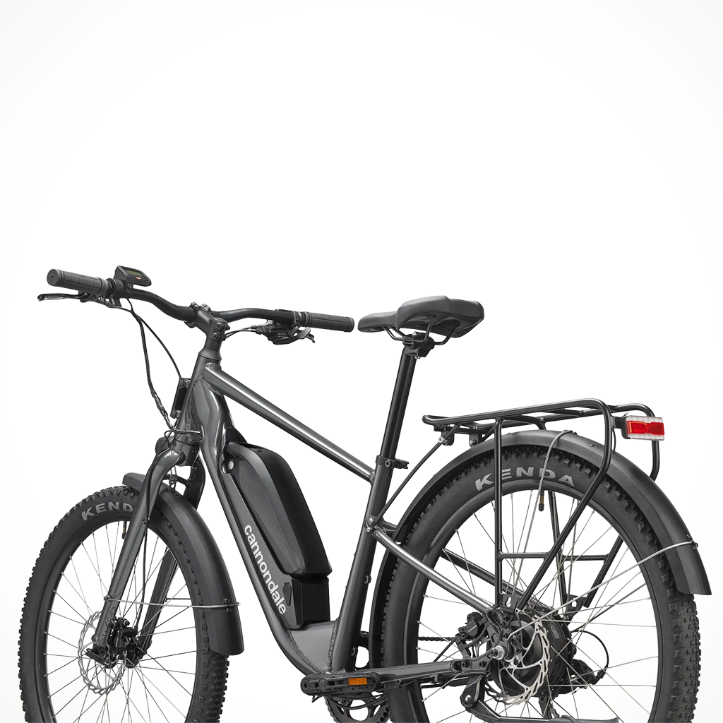 Product image: Cannondale adventure Neo A Llroad EQ graphite, side profile view.