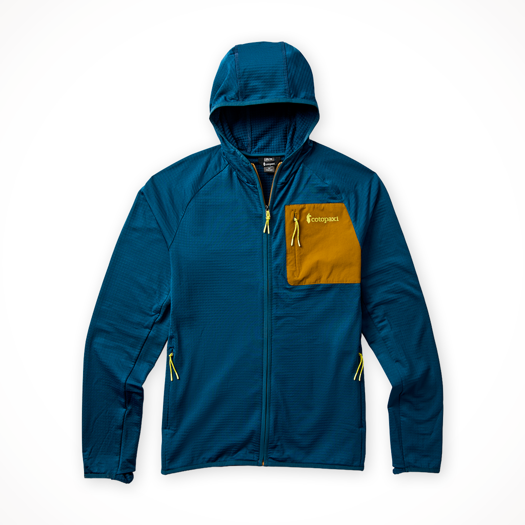 Otero Fleece Full-Zip Hooded Jacket — Men's