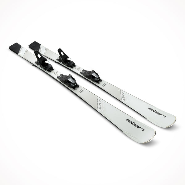 お得セット Skis Women's LS Magic White Elan + 2024 - Bindings スキー