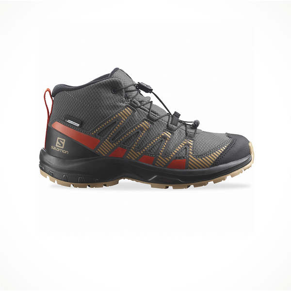 Kids' Salomon Xa Pro V8 Mid Climasalomon - Waterproof Hiking Shoe Kids' Salomon Xa Pro V8 Mid Climasalomon - Waterproof Hiking Shoe