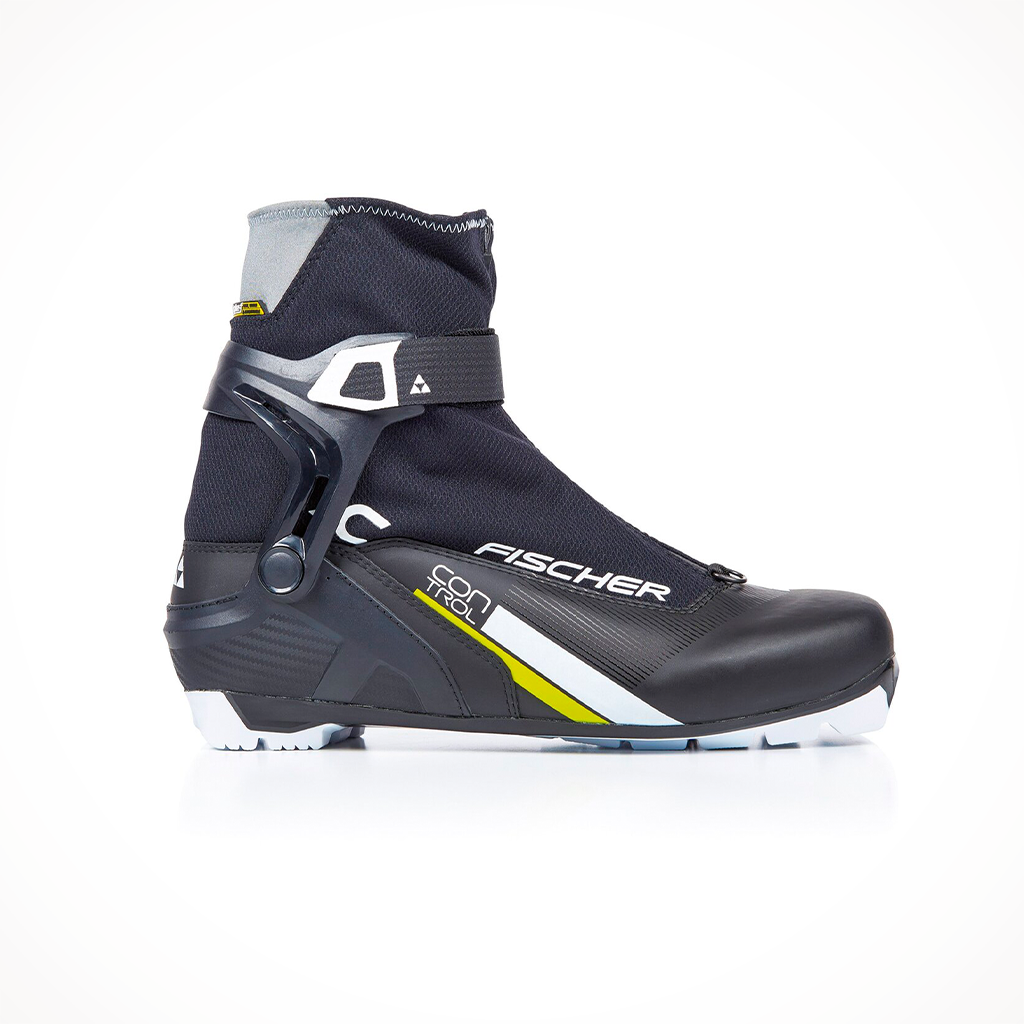 Product image: Fischer XC Control Black Mens Cross Country Ski Boot, shown in primary marketing view.