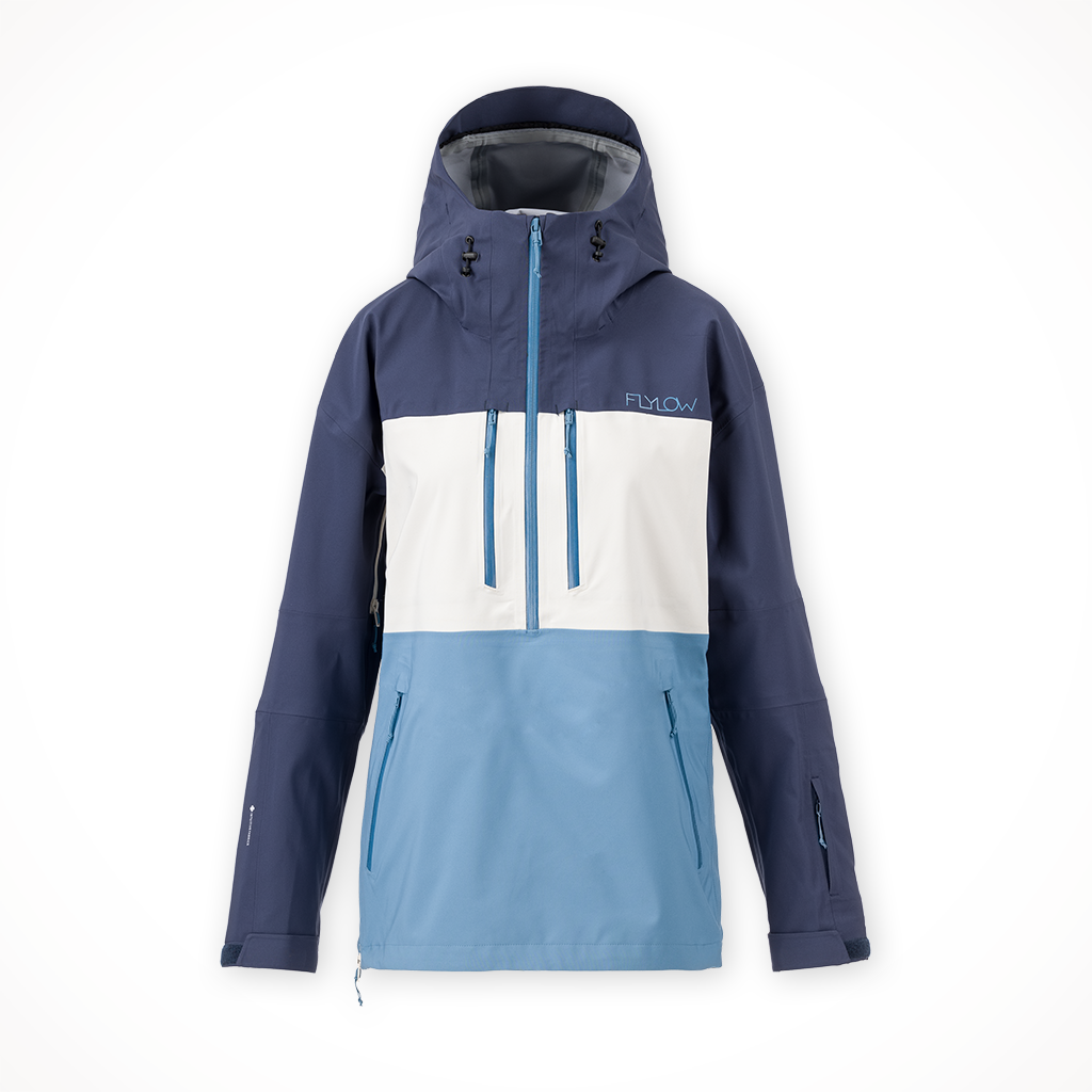 Product image: Flylow Lucy Anorak Night Marble Vintage Blue, shown in primary marketing view.