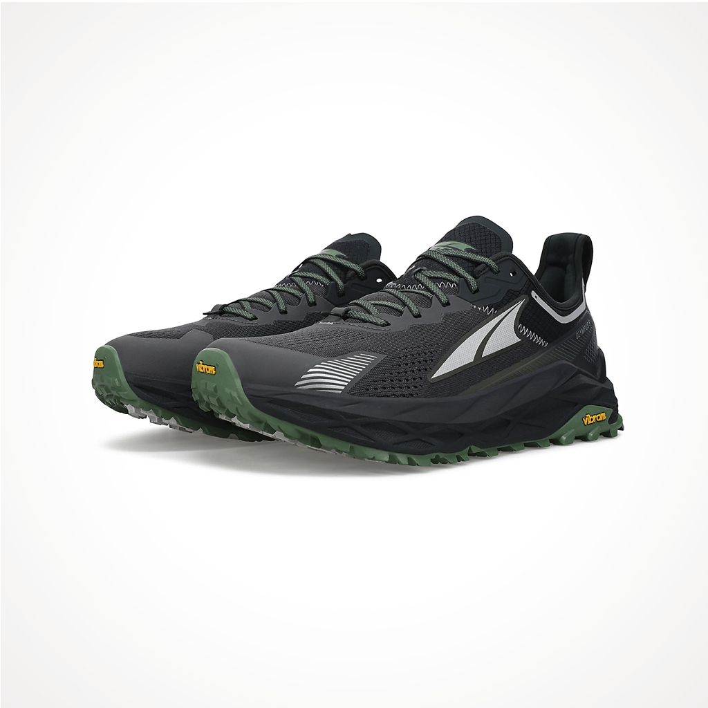 Footwear Altra Mens Olympus 5 Black Gray Iso 2