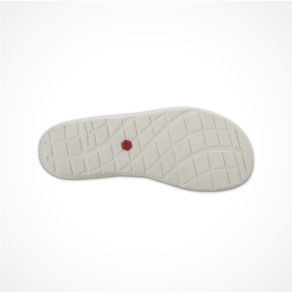 Product image: Footwear Astral Womens Webber Rapid White, showing the outsole tread pattern.