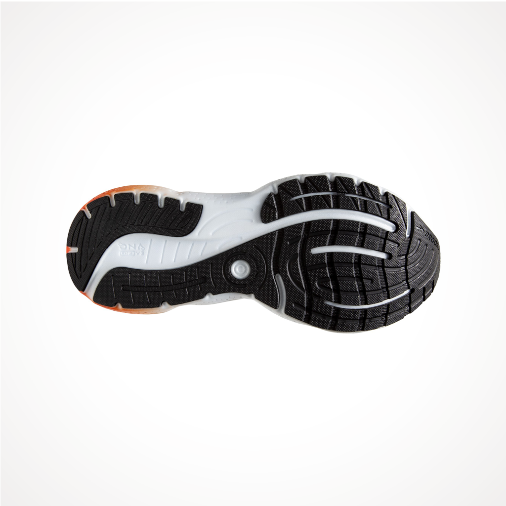 Footwear Brooks Womens Glycerin 20 Black Red Opal Sole