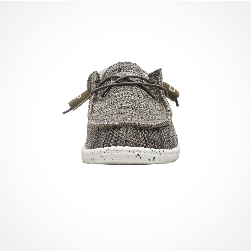 Footwear Hey Dude Mens Wally Sox Brown Front