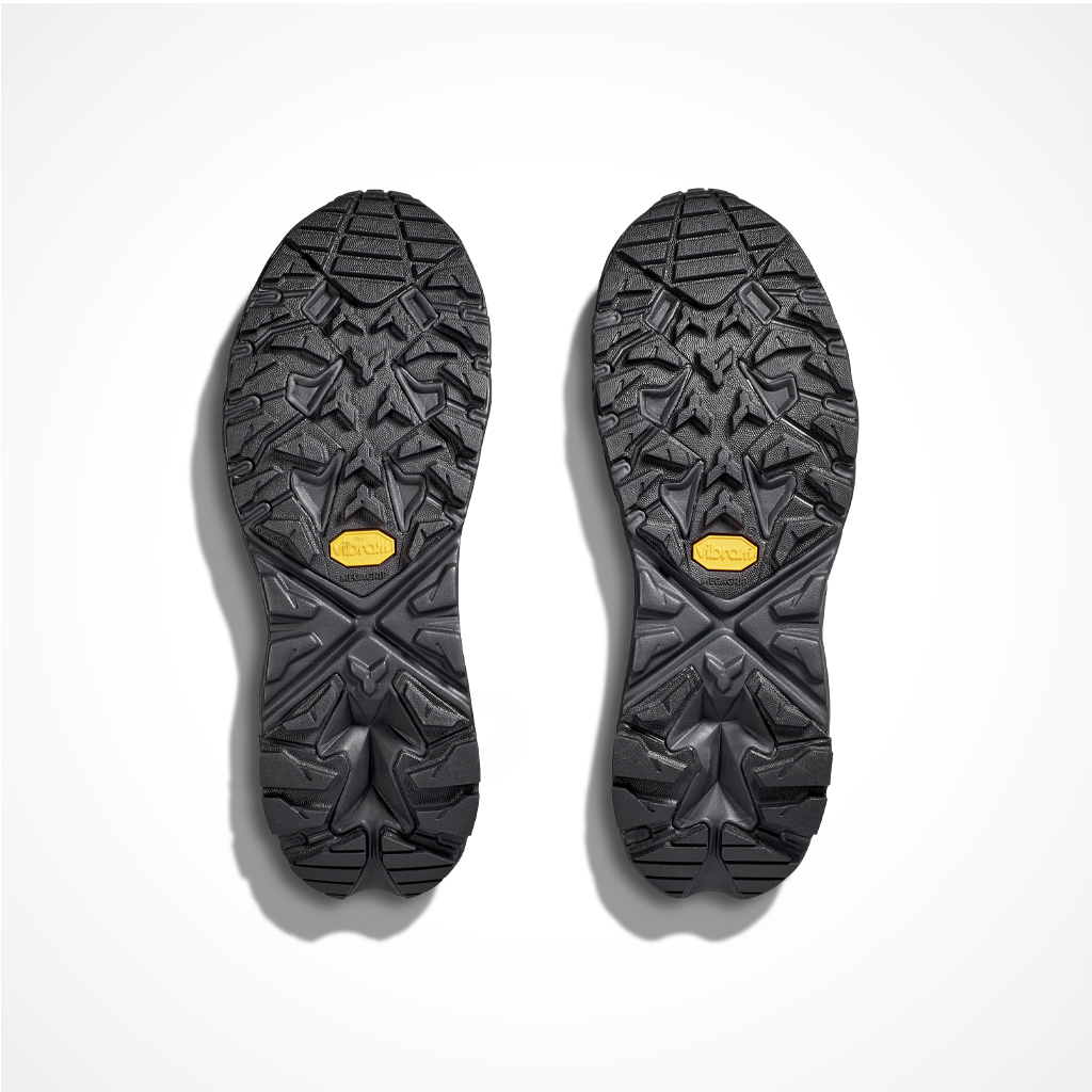 Footwear Hoka Mens Anacapa Low GTX Black Black Sole