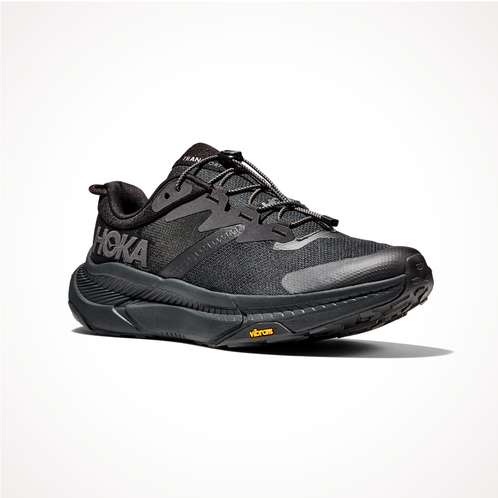 Footwear Hoka Mens Transport Black Black Iso