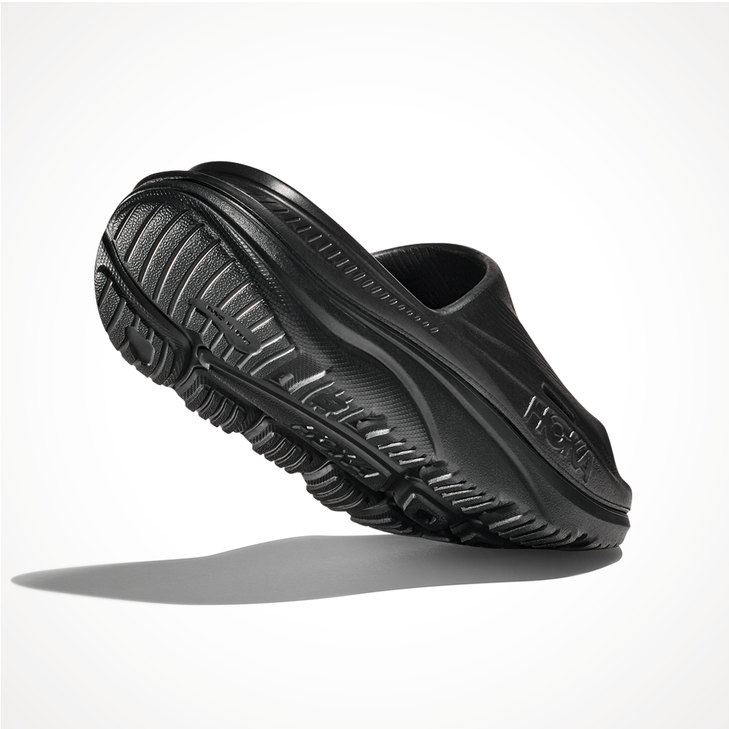 Footwear Hoka Ora Recovery Slide 3 Black Black Step