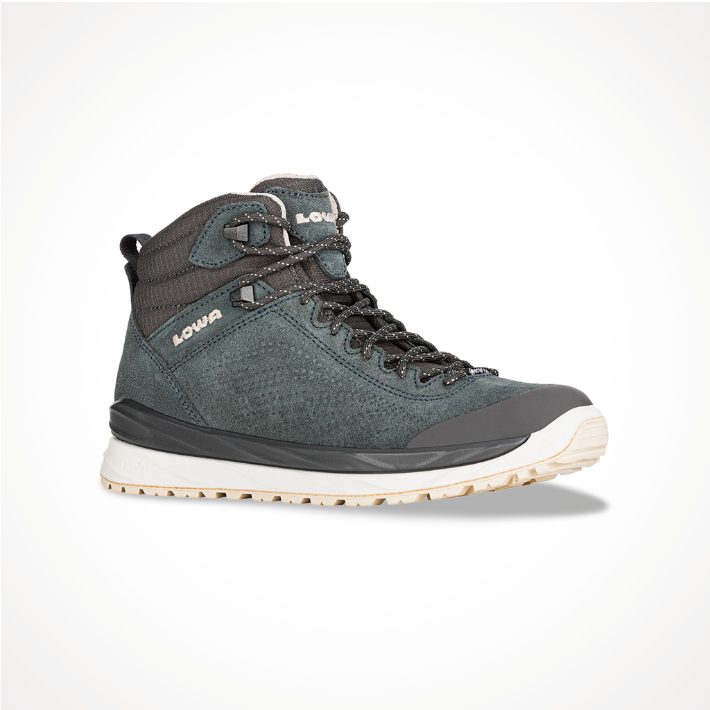 Footwear Lowa Womens Malta GTX Mid Denim Iso