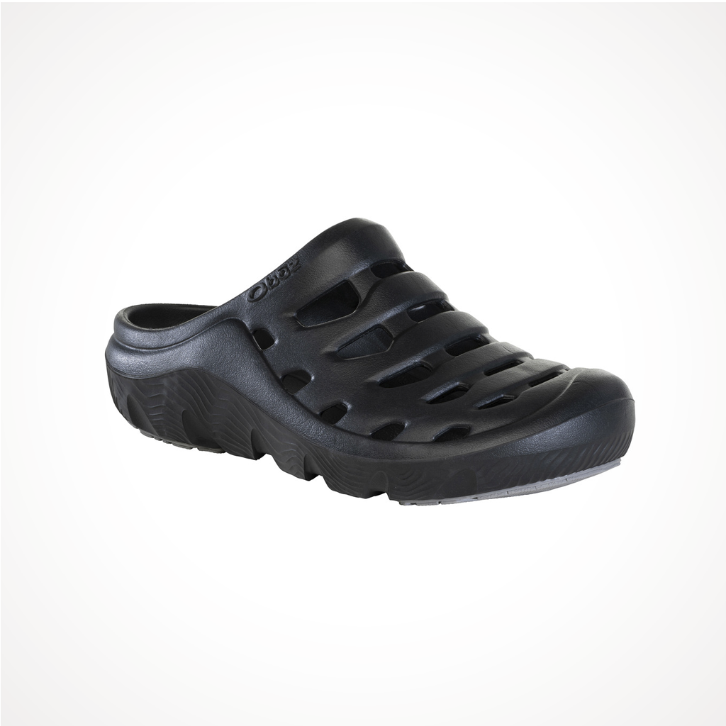Product image: Footwear Oboz Unisex Whakata Coast Black Sea, shown from a three-quarter angled view.