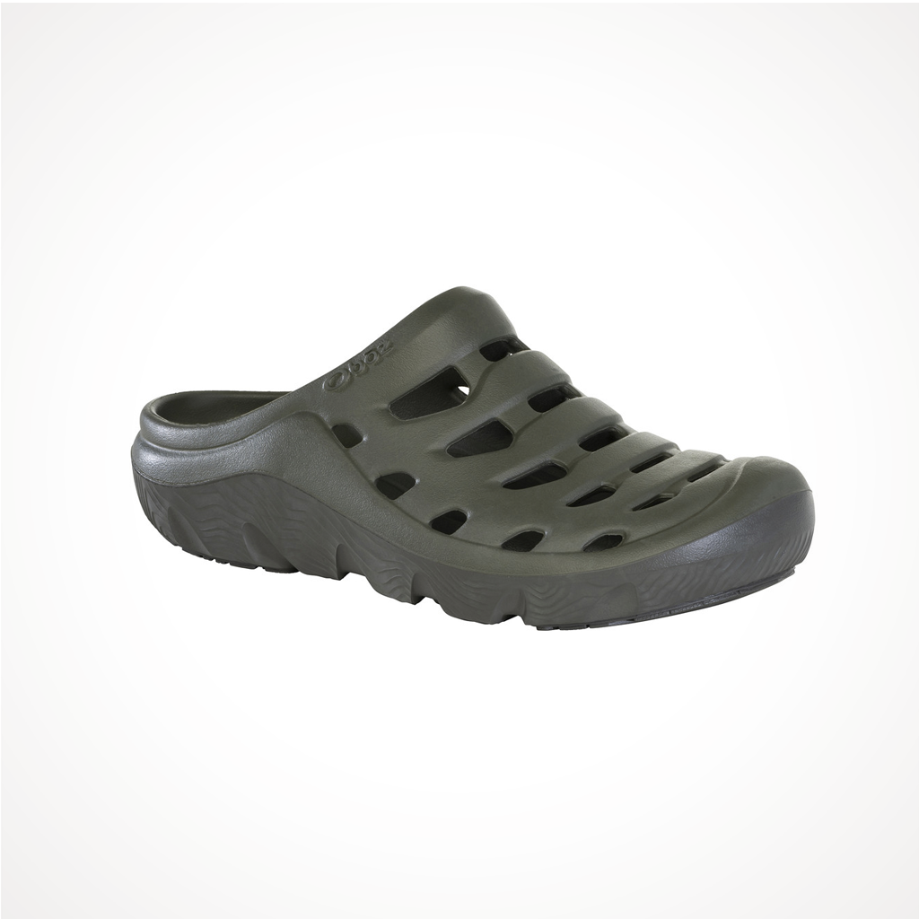 Product image: Footwear Oboz Unisex Whakata Coast Evergreen, shown from a three-quarter angled view.