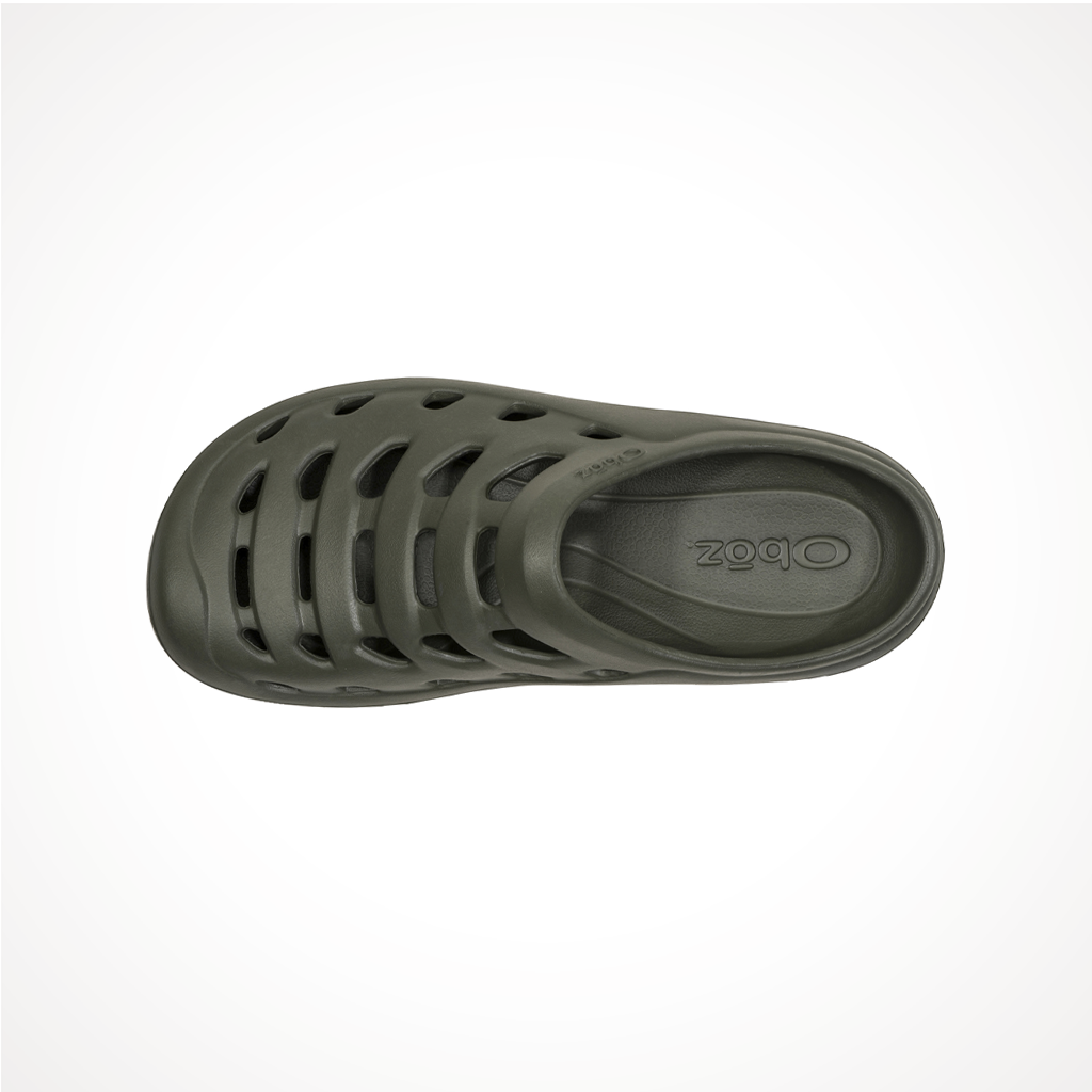 Product image: Footwear Oboz Unisex Whakata Coast Evergreen, shown from above.