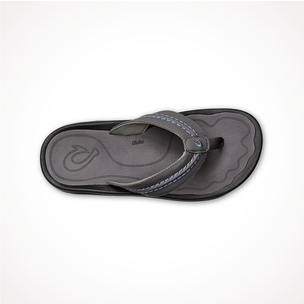 OLUKAI Hokua Mens Beach Sandals QuickDry FlipFlop Slides Water Resista