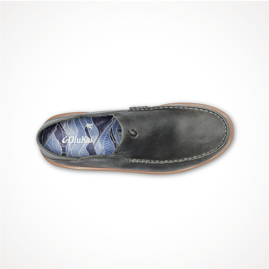 Product image: Footwear Olukai Mens Kalia Ash, shown from above.
