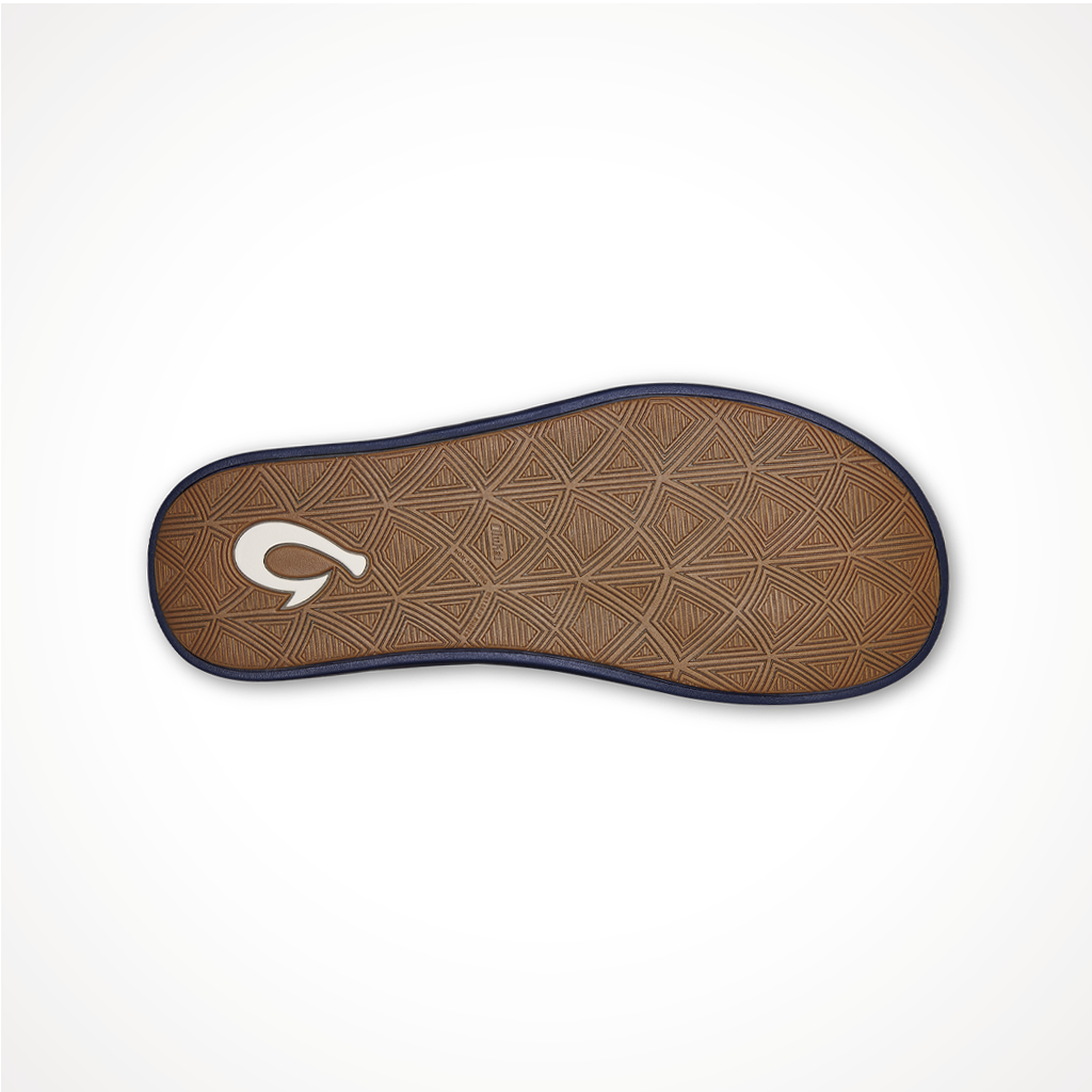 Product image: Footwear Olukai Mens Maha Olu Moonlit Ocean, showing the outsole tread pattern.