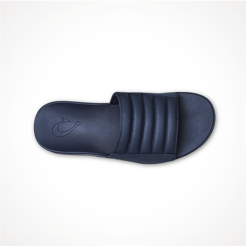 Product image: Footwear Olukai Mens Maha Olu Moonlit Ocean, shown from above.