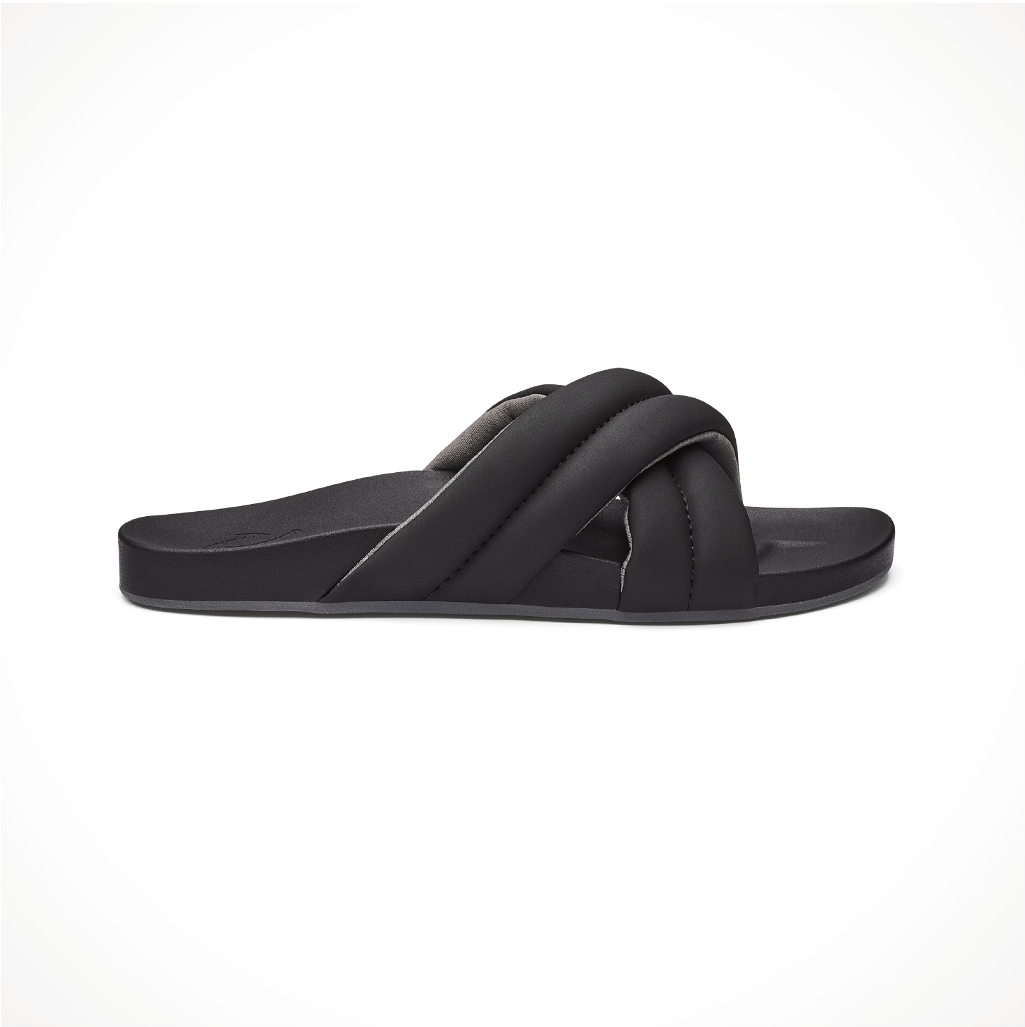 Footwear Olukai Womens Hila Black Side