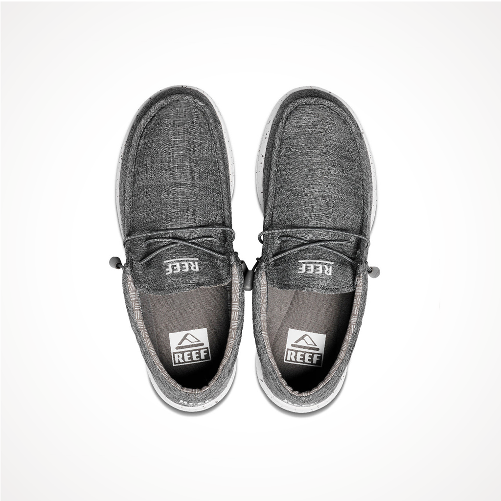 Footwear Reef Mens Cushion Coast TX Charcoal Top