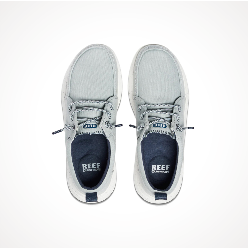 Product image: Footwear Reef Mens Swellsole Cutback Grey, shown from above.