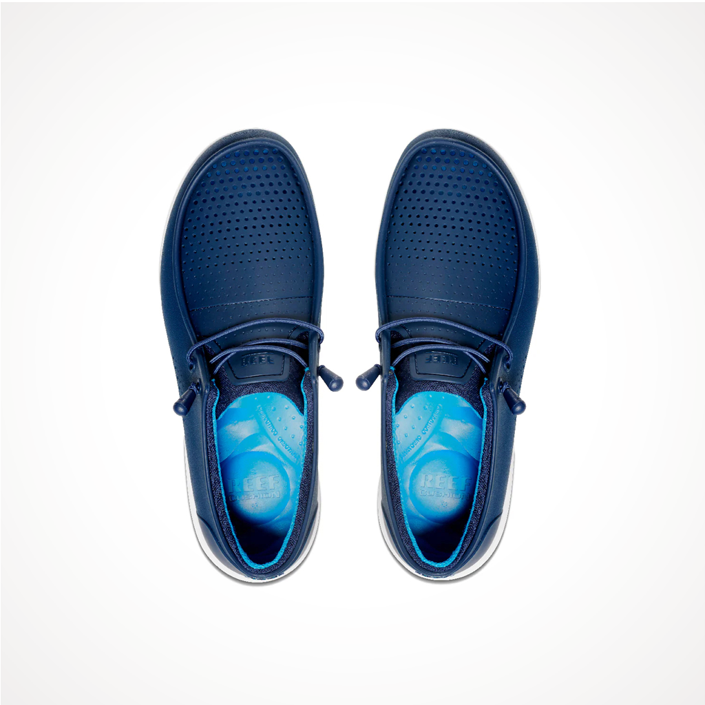 Footwear Reef Mens Water Coast Navy Top 2