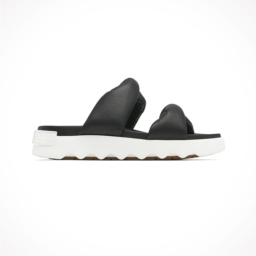 Product image: Footwear Sorel Womens Viibe Twist Slide Black Sea Salt.