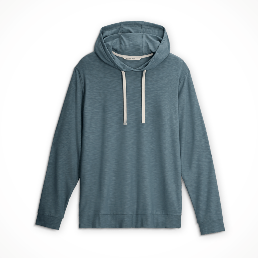 Product image: Free Fly Bamboo Slub Hoodie II Stormy S Ea Mens 2026, shown in primary marketing view.