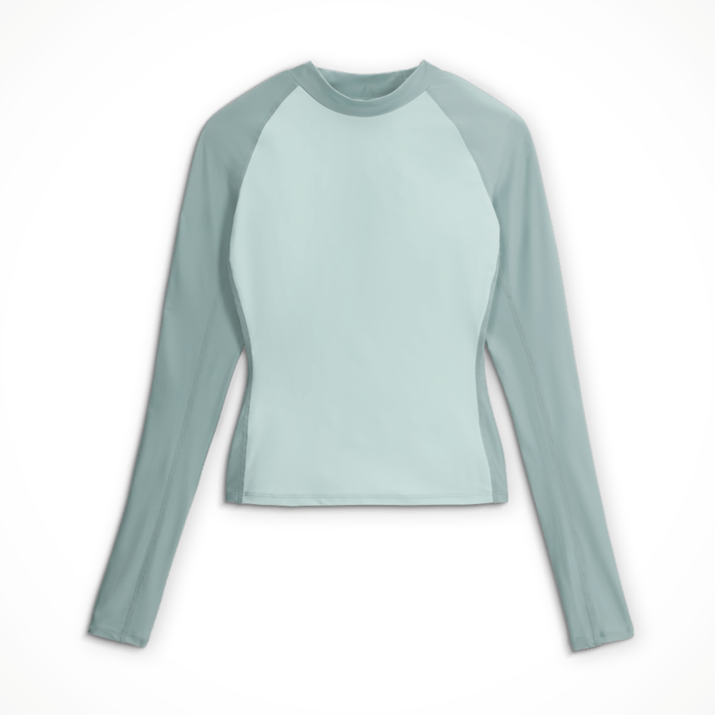 Product image: Free Fly Offshore Rash Guard ocean Mist Tropical womens 2026, shown in primary marketing view.