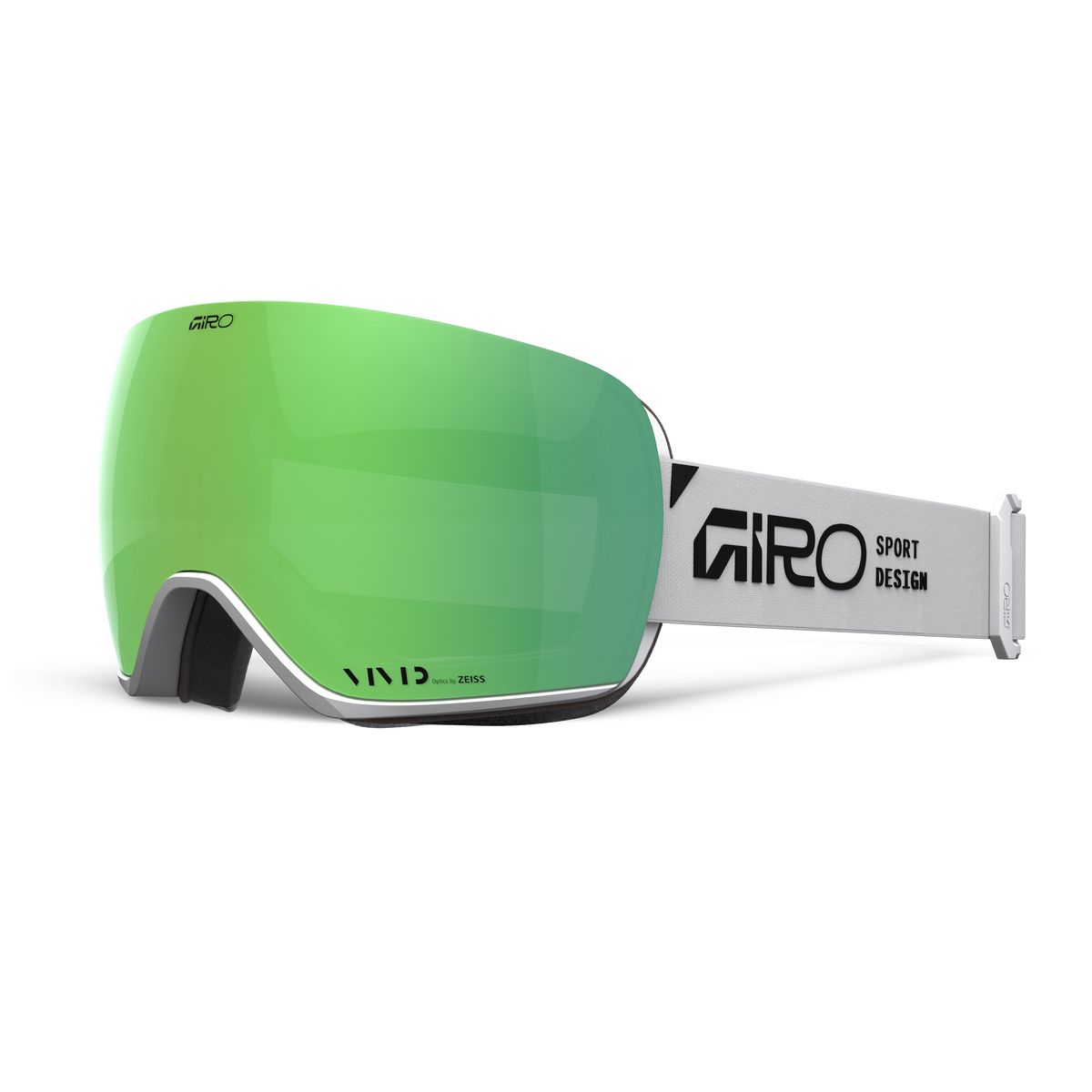 Product image: Giro Article White Stacked Emerald Vivid Emerald Vivid Infrared, shown in primary marketing view.