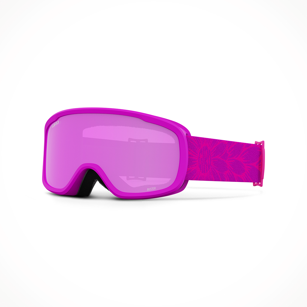 Product image: Giro Buster Purple Bloom Amber Pink Goggle 2025, shown in primary marketing view.